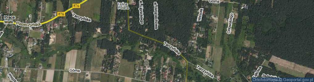 Zdjęcie satelitarne Tarczyńska ul.